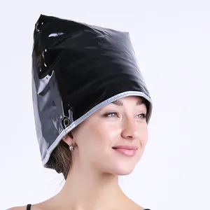 Jual Logo terbaik produk perawatan rambut penjual teratas topi panas PVC 2023 untuk topi spa rambut topi rambut listrik