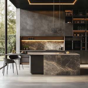 Modern Wooden Customized <b>Kitchen</b> <b>Cabinet</b> Lacquer Finish New Design Includes Drawer Basket-for House <b>Kitchen</b> <b>Cabinets</b> <b>Accessories</b> - Product Image 3