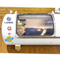 Lannx uDR D3 nouveau Design blanc acier lumière oxygène chambres hyperbariques médical Portable Hyperbarics pour les chambres à oxygène de soins de santé