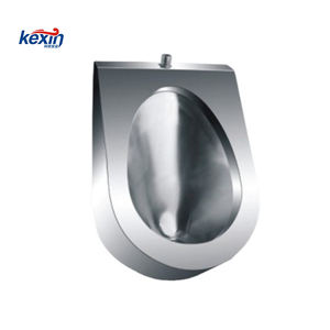 โถปัสสาวะสาธารณะของผู้ชายห้องน้ำสแตนเลสติดผนัง - Product Image 1