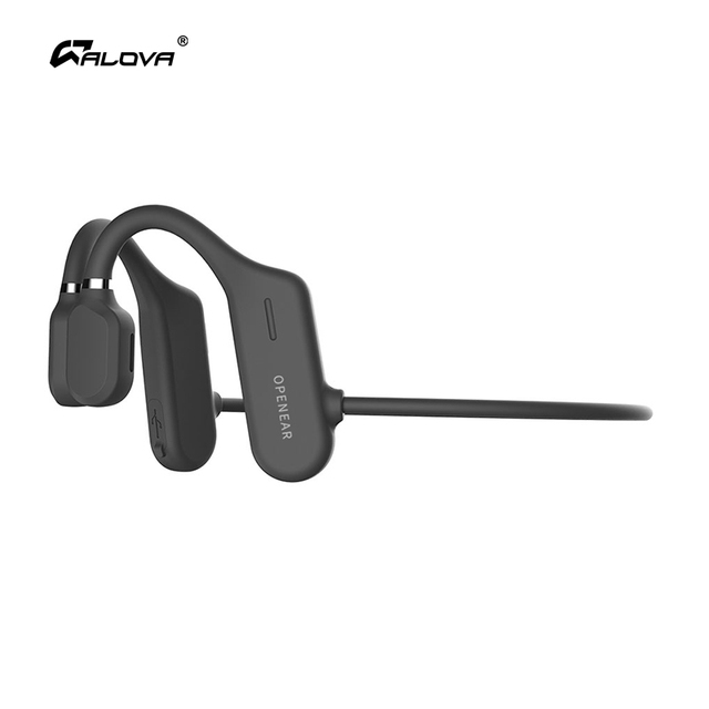 ALOVA Ultra Small Lightweight 6D Panoramic Sound  Earbuds High Quality Sound BT Headset Open-ear Active Sports Headphones