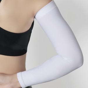2026 Wholesale Cycling <b>Gloves</b> Elastic Cool Arm Sleeves Seamless Outdoor Wear Ice Silk Fabric Sleeves - Product Image 3