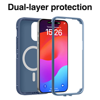 Coque de luxe magnétique en TPU antichoc 360° avec anneau magnétique antidérapant pour iPhone 18, 17, 16 Pro Max – Vente en gros directe usine