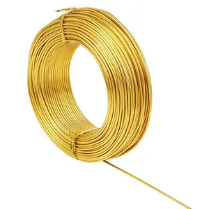 Round Aluminum Wire, Bendable Metal Craft Wire, Bendable Metal Craft Wire,  for Beading Jewelry Craft Making