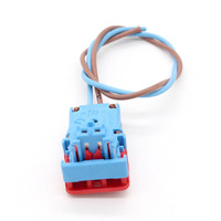 Connecteur Automobile AMP TE Connectivity 2 Broches pour Renault (2 Bornes) - Références 1801425-1 et 0-1801427-1 C
