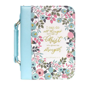 Funda para <span class=keywords><strong>Biblia</strong></span> para Mujer, Bolsa para <span class=keywords><strong>Biblia</strong></span> <span class=keywords><strong>de</strong></span> Cuero PU con Bolsillos y Cremallera para <span class=keywords><strong>Biblia</strong></span> <span class=keywords><strong>de</strong></span> Estudio <span class=keywords><strong>de</strong></span> Tamaño Estándar y Grande, 10.8 x 7.8 x 2 Pulgadas - Product Image 2