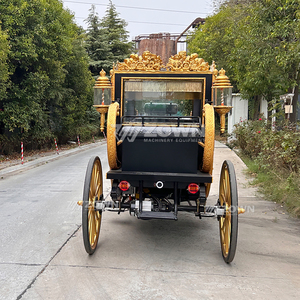 รถม้าไฟฟ้าสุดหรู 4 ล้อ สำหรับงานแต่งงานและท่องเที่ยว ได้รับการรับรองมาตรฐาน CE ปรับแต่งได้สำหรับรีสอร์ท โรงแรม และสถานที่ท่องเที่ยว - Product Image 4