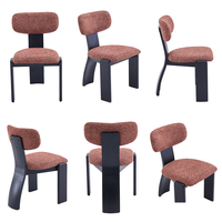 Chaises de luxe Chiavari pour mariages, événements et fêtes, et chaise de salle à manger rétro rouge pour salon, noire