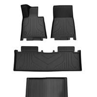 Tapis de sol de voiture 3D entièrement enveloppants en TPE, épaisseur 3,5 mm, toutes saisons, 1ère génération BYD Yuan Plus ATTO1, sur mesure, imperméables, faciles à nettoyer, OEM