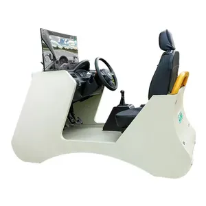 Simulador de entrenamiento de vehículos eléctricos, simulador de carretera de coche para autoescuela