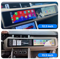 Navigateur GPS portable double écran 12,3 pouces IOS avec ADAS 3G/4G, WiFi intégré, étanche, DSP, carte mondiale pour voiture