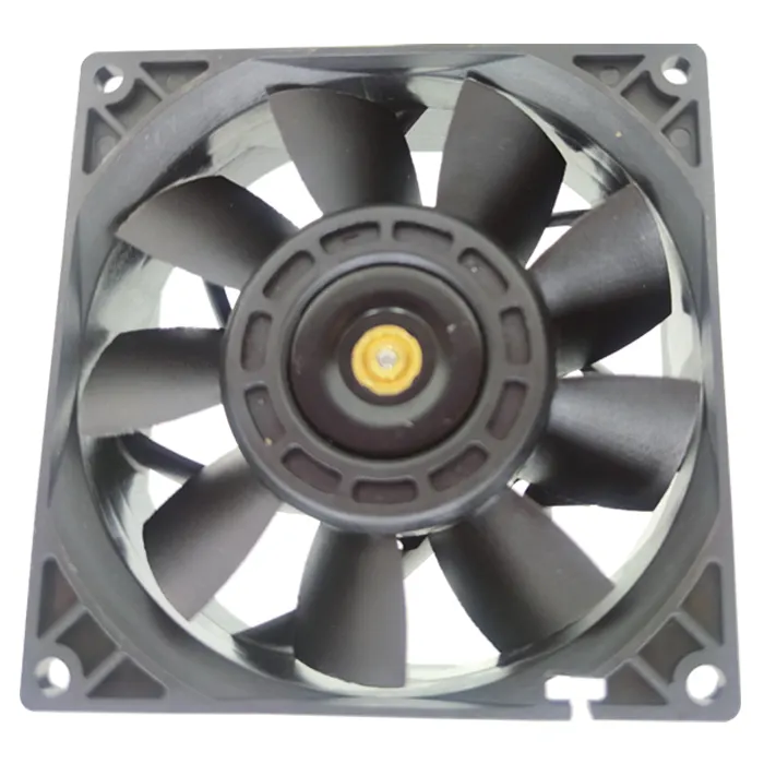 Yüksek hızlı EC soğutma fanı AC 110V 220V 4 Pins 92mm 9238 92x92x3 8mm CPU soğutucu Fan