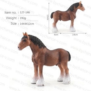 ของเล่นเสริมพัฒนาการเด็ก รูปม้าจำลอง ทำจากพลาสติก ของเล่นม้าจริงเหมือนจริง รุ่นอัคฮาล-เตเก ฟาร์กานา ฮอร์ส สำหรับเด็กอายุ 12 ปีขึ้นไป เหมาะสำหรับงานปาร์ตี้ - Product Image 1