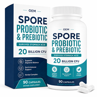 Capsules de Probiotiques et Prébiotiques en Gros pour la Santé Intestinale – Complément de Bien-être Digestif à Marque Blanche en Vrac