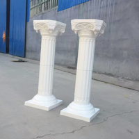 Colonnes de style romain grec, clôture de jardin pour mariage, décorations extérieures, centres de table de mariage, toile de fond pour photographie de fête