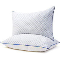 Kühlgel kissen zum Schlafen Geschredderte Memory Foam-Kissen Queen Size Komfortables Bambus-Kühl kissen