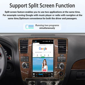 Autoradio Viknav 12,1 pouces à écran tactile pour Infiniti QX56/<span class=keywords><strong>Nissan</strong></span> Armada 2004-2010, mise à niveau CarPlay sans fil, Android Auto, stéréo GPS - Product Image 5