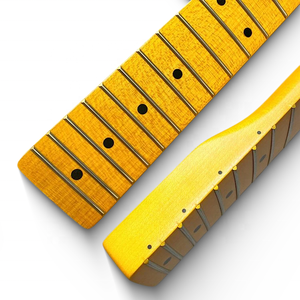 Mástil de guitarra estilo TL de 21 trastes, color vintage, de arce canadiense, personalizado al por mayor - Product Image 6