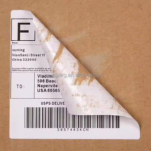 40x30mm Adhesive <b>Label</b> Sticker China Manufacturer Linerless <b>Label</b> for Delivery Note Shipping Manifest - Product Image 2