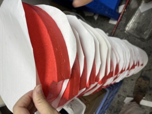 2023 mô hình mới phổ biến tùy chỉnh giá tốt nhất màu đỏ trong suốt sơn 12K 18K Carbon padel mái chèo vợt - Product Image 5