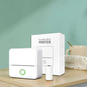 57MM Mini <strong>Printer</strong> Bluetooth4.0 Wireless Thermal Picture Label <strong>Printer</strong> for Kids Usb Photo Small <strong>Printer</strong> Black and <strong>White</strong> X6 200dpi - Product Image 3