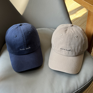 Gorra de béisbol de 6 paneles estilo americano 2025, nueva, con letras bordadas, de PVC, para <span class=keywords><strong>mujer</strong></span>, que estiliza <span class=keywords><strong>el</strong></span> rostro, informal, versátil, con protección solar. - Product Image 1