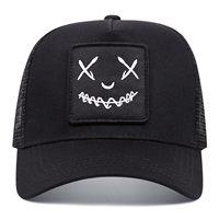 Gorra Trucker de Espuma de Poliéster con Bordado de Cara Estilo Urbano y Diseño Estructurado para Venta al por Mayor