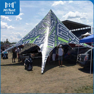 Vải không thấm nước ngoài trời tổ chức sự kiện Sao cắm trại Lều duy nhất Top Spider Sao Shading lều - Product Image 5