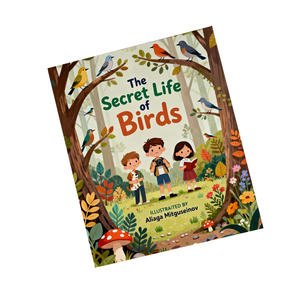 Livre pour enfants en papier imprimé personnalisé avec de belles <span class=keywords><strong>photos</strong></span> et autocollants, couverture souple, brochure pour enfants - Product Image 1