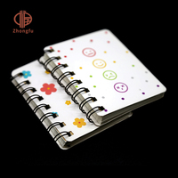 Carnet de notes portable mini pour étudiants, bon marché, promotionnel, A7, format poche, spirale, mignon, kawaii, pour étudiants
