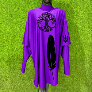 Traje de Baño de Diseño Personalizado de 2 Piezas para Mujeres Musulmanas, Hijab Modesto, Talla Grande, Cintura Alta, Corte Alto, Spandex/Poliéster Estampado Lavado - Product Image 1