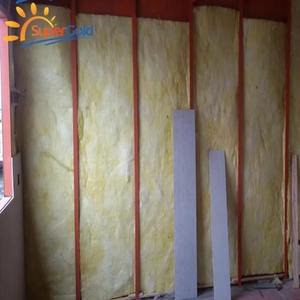 SuperGold 48kg/m3 <span class=keywords><strong>Laine</strong></span> <span class=keywords><strong>de</strong></span> <span class=keywords><strong>verre</strong></span> ignifuge et hydrofuge, matériau d'isolation phonique pour cloisons - Product Image 5