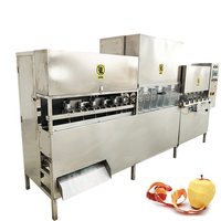 Hoge Snelheid Automatische Fruitschilmachine/Citrus Appel Sinaasappel Snijder Apparatuur Voor Commerciële