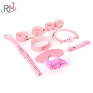 Kit de Bondage Erótico BDSM a Precio de Fábrica, Arnés de Cuero, Esposas, Antifaz, Collar, Látigo, Juguetes Sexuales SM para Hombres y Mujeres - Product Image 5