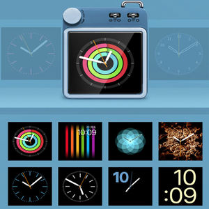 เครื่องเล่น MP3 แบบพกพาขนาดเล็กพิเศษระดับพรีเมียม ลำโพงซับวูฟเฟอร์ในตัว การเชื่อมต่อ BT หน้าจอที่สามารถเปลี่ยนได้ นาฬิกาปลุก เครื่องเล่น MP4 - Product Image 6