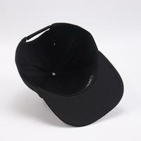 Grosir kustom Logo 100% katun gambar luar ruangan topi Snapback 6-Panel tepi datar 3D bordir dicetak untuk dewasa uniseks