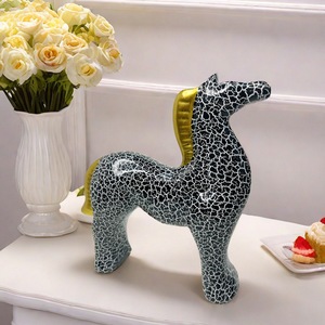 Artículos hechos a mano más vendidos, escultura de caballos árabes, estatua, adornos interiores, estatuas interiores modernas - Product Image 3
