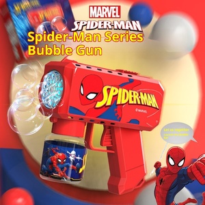 BUEN juguete de plástico Regalo de Cumpleaños Spider Man Stitch tirador de <span class=keywords><strong>burbujas</strong></span> en forma de dibujos animados para niños soplando <span class=keywords><strong>burbujas</strong></span> - Product Image 2