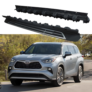JOESHIER 4x4 High Quality Luxury Full <b>Set</b> Step Car Running Board Pedals <b>Screw</b> Fixing for 2020-2026 Highlander Off-Road Aluminum - Product Image 4