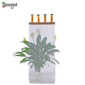 ฟิล์มกระจก <span class=keywords><strong>LED</strong></span> แบบบางเฉียบมีความยืดหยุ่นสำหรับติดผนังวิดีโอ <span class=keywords><strong>LED</strong></span> ติดผนังหน้าจอ <span class=keywords><strong>LED</strong></span> แบบบางมากติดผนังแบบ P8 - Product Image 1