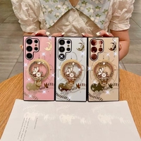 Nouveau luxe étincelle diamant antichoc acrylique couverture arrière pour Samsung Galaxy S22 S23 S24 Plus Ultra S23Fe S24Fe coque de téléphone