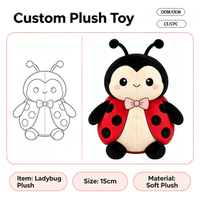 OEM ODM Peluche personnalisée en forme d'ours, jouet en peluche en polyester, certifié EN71, peluches douces, poupée Kawaii