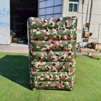 8,3 Fuß Yuedong Commercial Outdoor Aufblasbare Paintball Bunker Luft Bunker Hindernis parcours Shooting Pvc Game