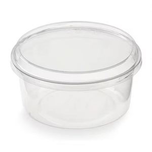 Tazones de Ensalada Desechables de PET Libres de BPA, Transparentes, Ecológicos, Aptos para Alimentos, con Tapa para Llevar, en Tamaños de 8oz, 12oz, 16oz, 24oz y 32oz - Product Image 3