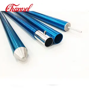 Camping Tent Pole Customized Anodized Folding Extension Aluminum 6063 Adjustable Outdoor Camping Tent Poles/Telescopic Tarp Poles