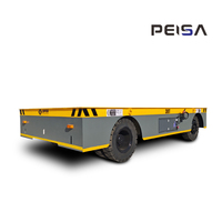 Carro de Transferencia Eléctrico sin Rieles Personalizado de 5, 15 y 50 Toneladas, Accionado por Batería, para Logística de Líneas de Ensamblaje