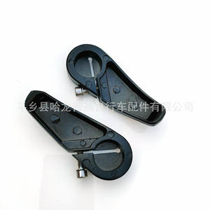 Guidons auxiliaires en aluminium pour vélos de montagne, 25,4 mm, paires colorées - Product Image 3