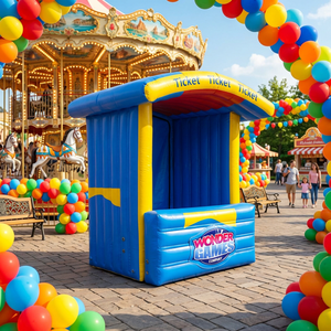 Quiosco Inflable para Boletos, Fácil de Instalar, Resistente al Agua, de PVC, para Parques de Diversiones, Festivales y Eventos Deportivos - Product Image 1