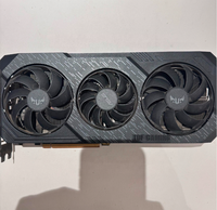 Carte graphique de jeu de bureau d'occasion Radeon RX 5700XT 8 Go GDDR6 256 bits, aucun défaut de fonctionnement, Huashuo Tuf, en stock