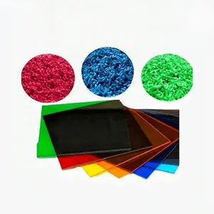 PP PE ABS PS PC PET גרגירים ממוחזרים מוטיל- צבע כחול/ירוק/אדום Masterbatch מכר Prepping Pe Masterbatch